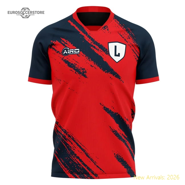 2025-2026 Lille Home Concept Football Shirt - Baby-PitchVibe Kits